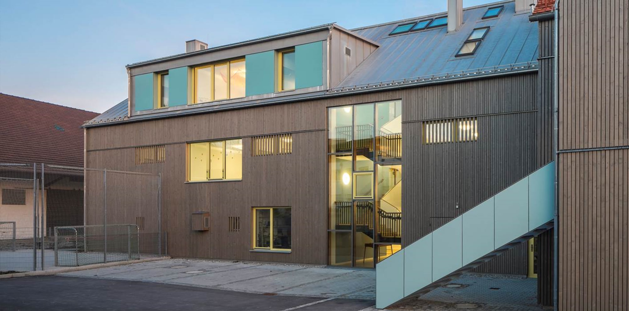 Neubau und Sanierung Hort und Kindergarten in Dachau